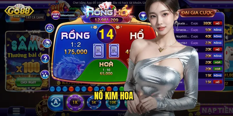Nổ Kim Hoa go88 sh - Bom Tấn Game Bài Với Phần Thưởng Nổ To 9 Nổ Kim Hoa